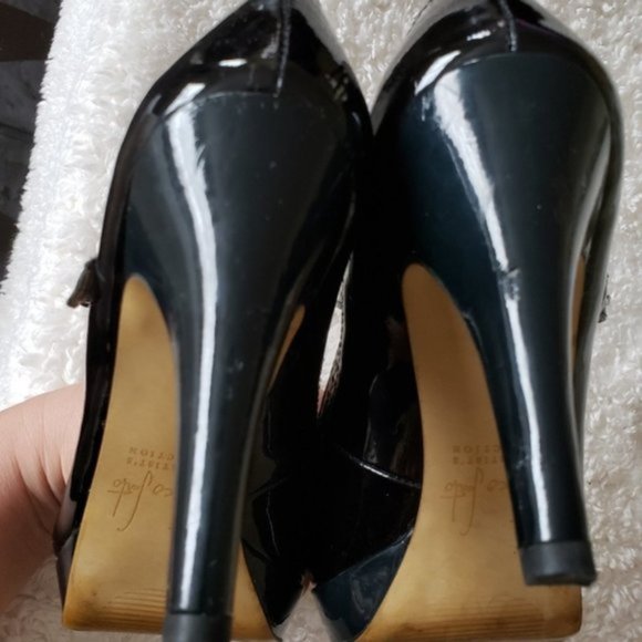 Franco Sarto platform rare patent leather - Picture 7 of 8